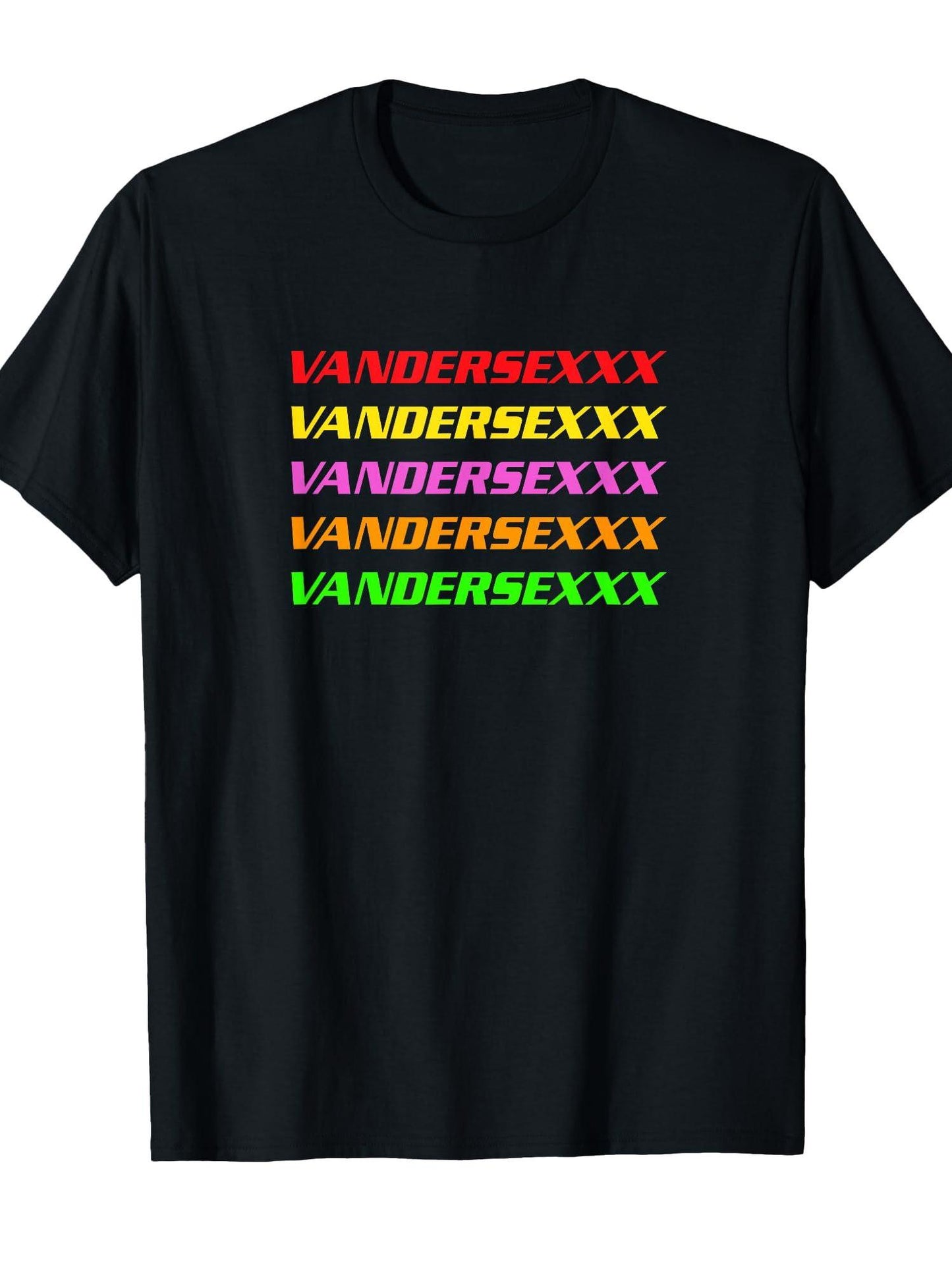 Vandersexxx T-shirt Tragic Kingdom 220gsm Cotton Round Neck Short Sleeve Casual Henley Shirt Men T-shirt