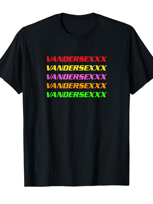 Vandersexxx T-shirt Tragic Kingdom 220gsm Cotton Round Neck Short Sleeve Casual Henley Shirt Men T-shirt