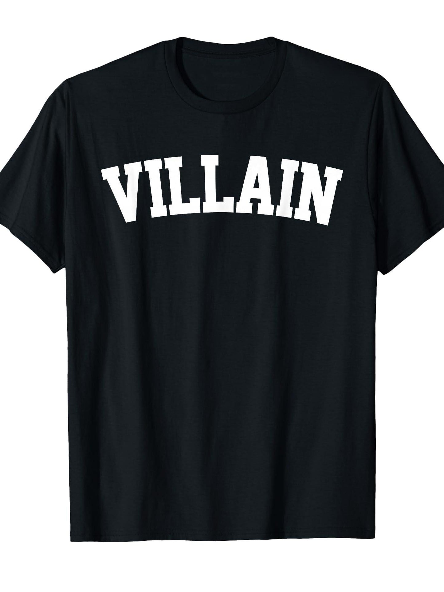Villain T-shirt Tragic Kingdom 220gsm Cotton Round Neck Short Sleeve Casual Henley Shirt Men T-shirt
