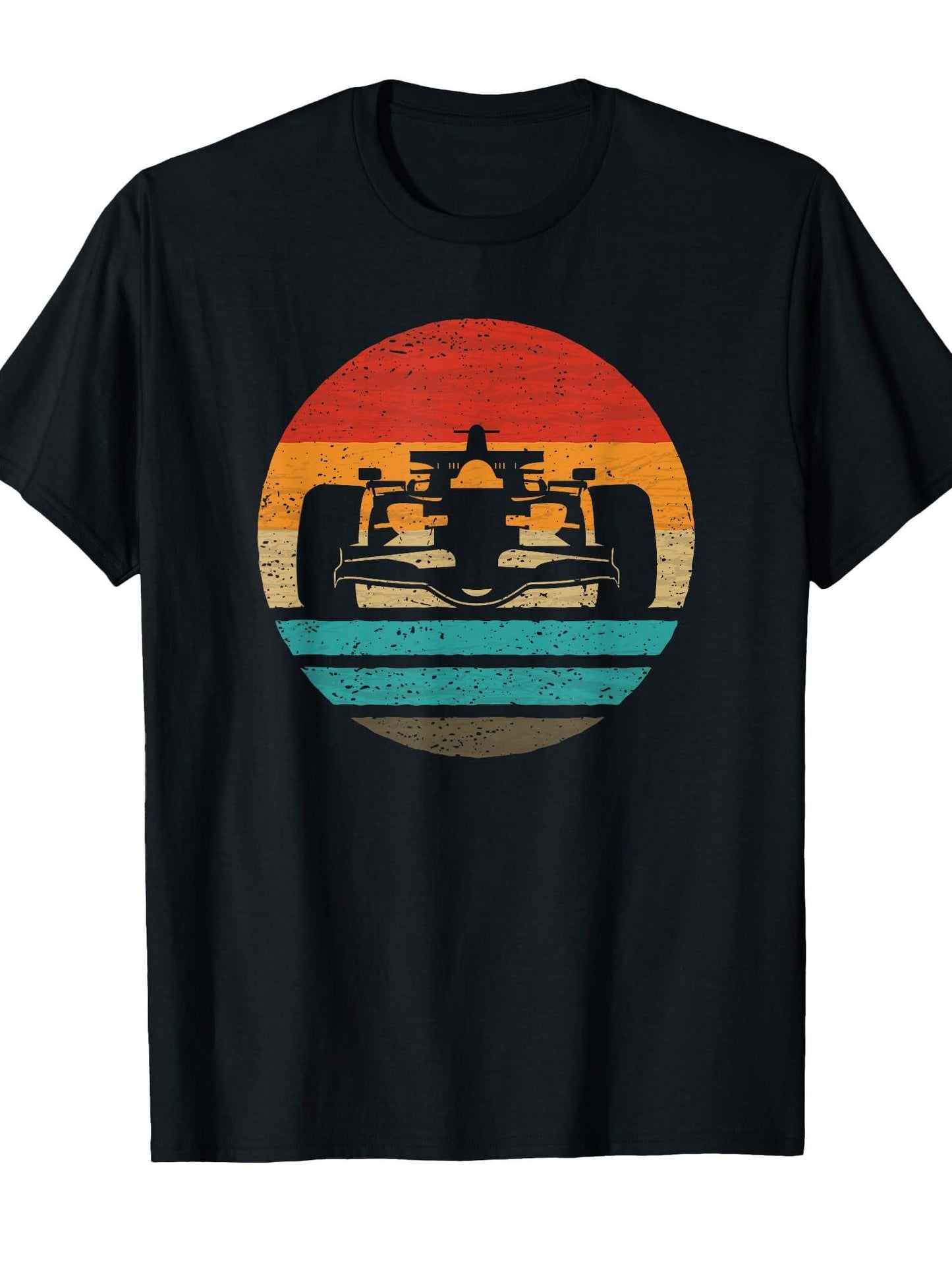 Racing Car Retro Style Vintage T-shirt Dirt Nerd 220gsm Cotton Round Neck Short Sleeve Casual Henley Shirt Men T-shirt