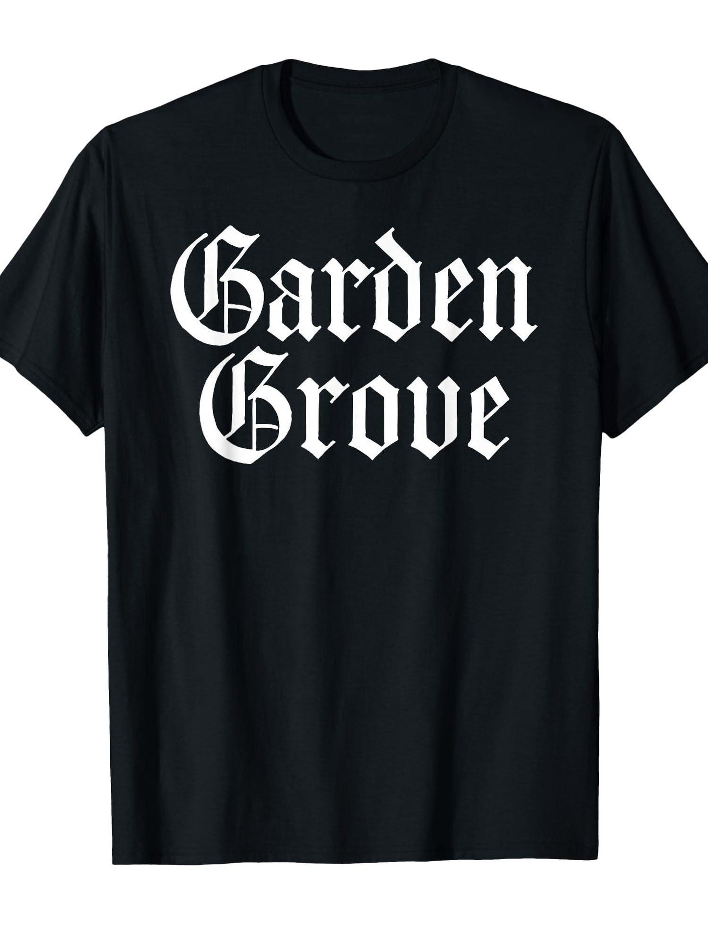 Garden Grove California Orange County Socal 714 Anaheim Oc T-shirt Orange County 220gsm Cotton Round Neck Short Sleeve Casual Henley Shirt Men T-shirt