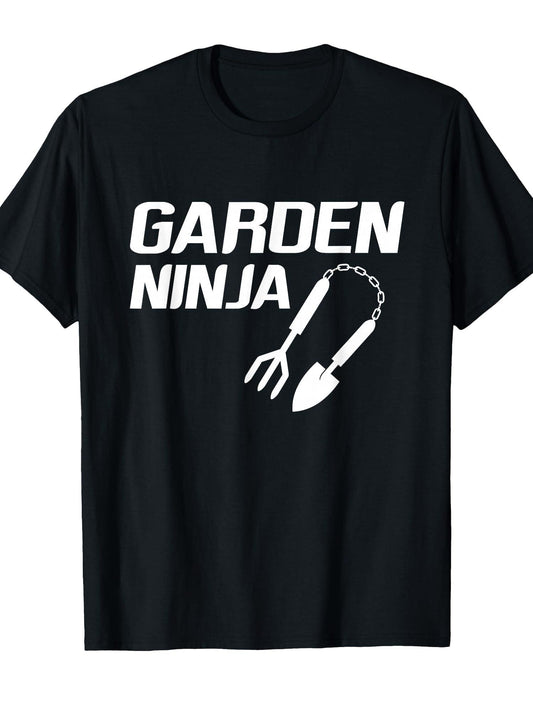 Garden Gardener Gardener Gardener Gardening Gift T-shirt Garden 220gsm Cotton Round Neck Short Sleeve Casual Henley Shirt Men T-shirt
